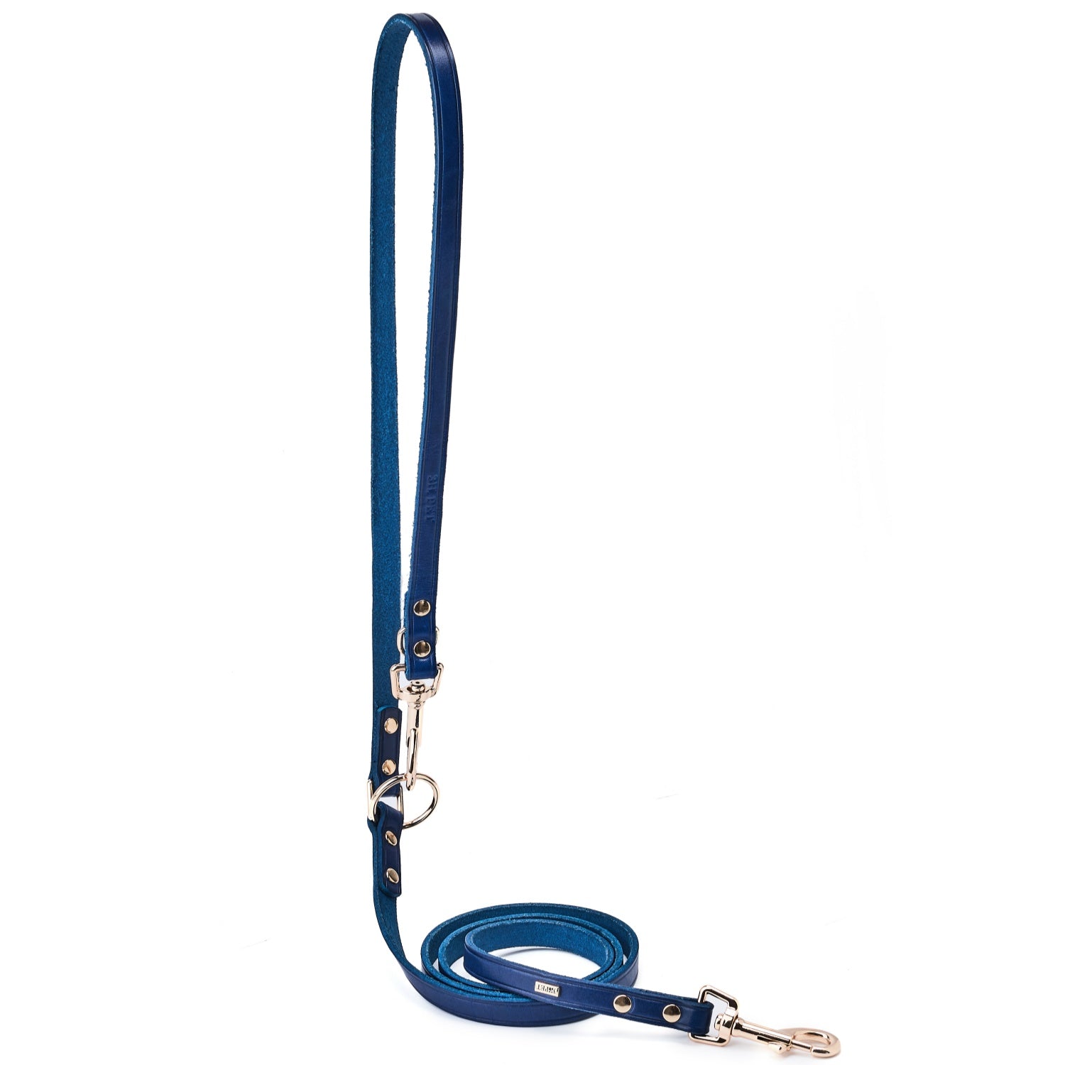 Adjustable Hands Free Leash Blue