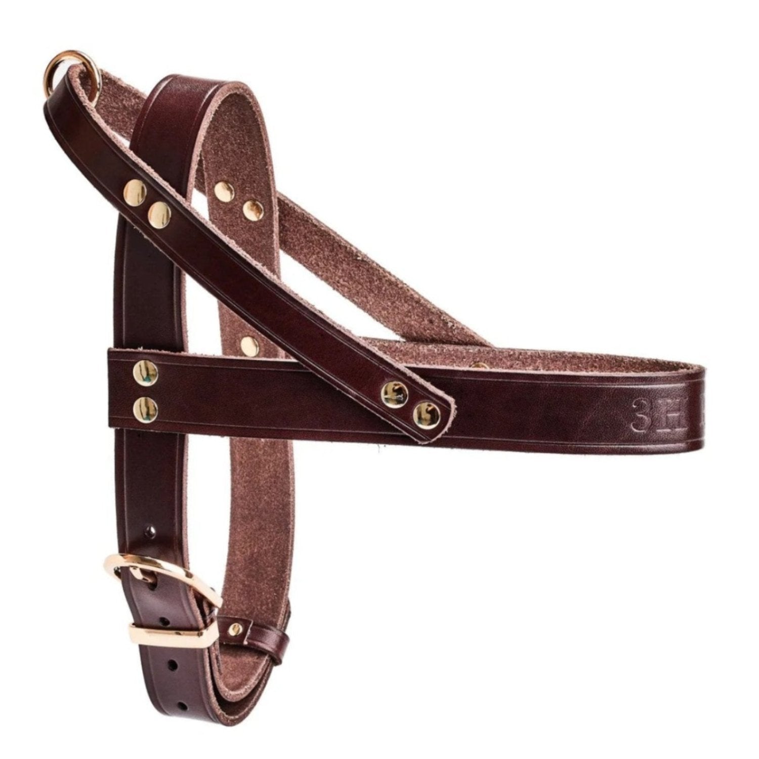 Classic No-Pull Dog Harness Brown