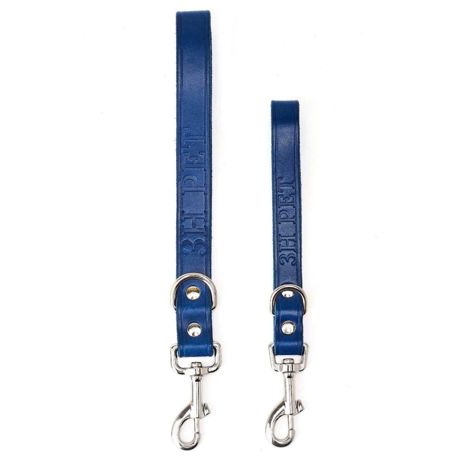 Traffic Lead Short Training Leash Blue