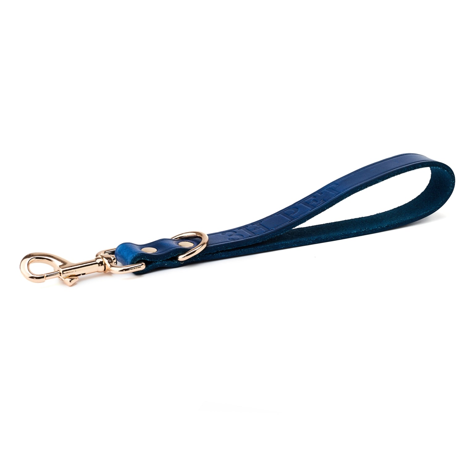 Traffic Lead Short Training Leash Blue