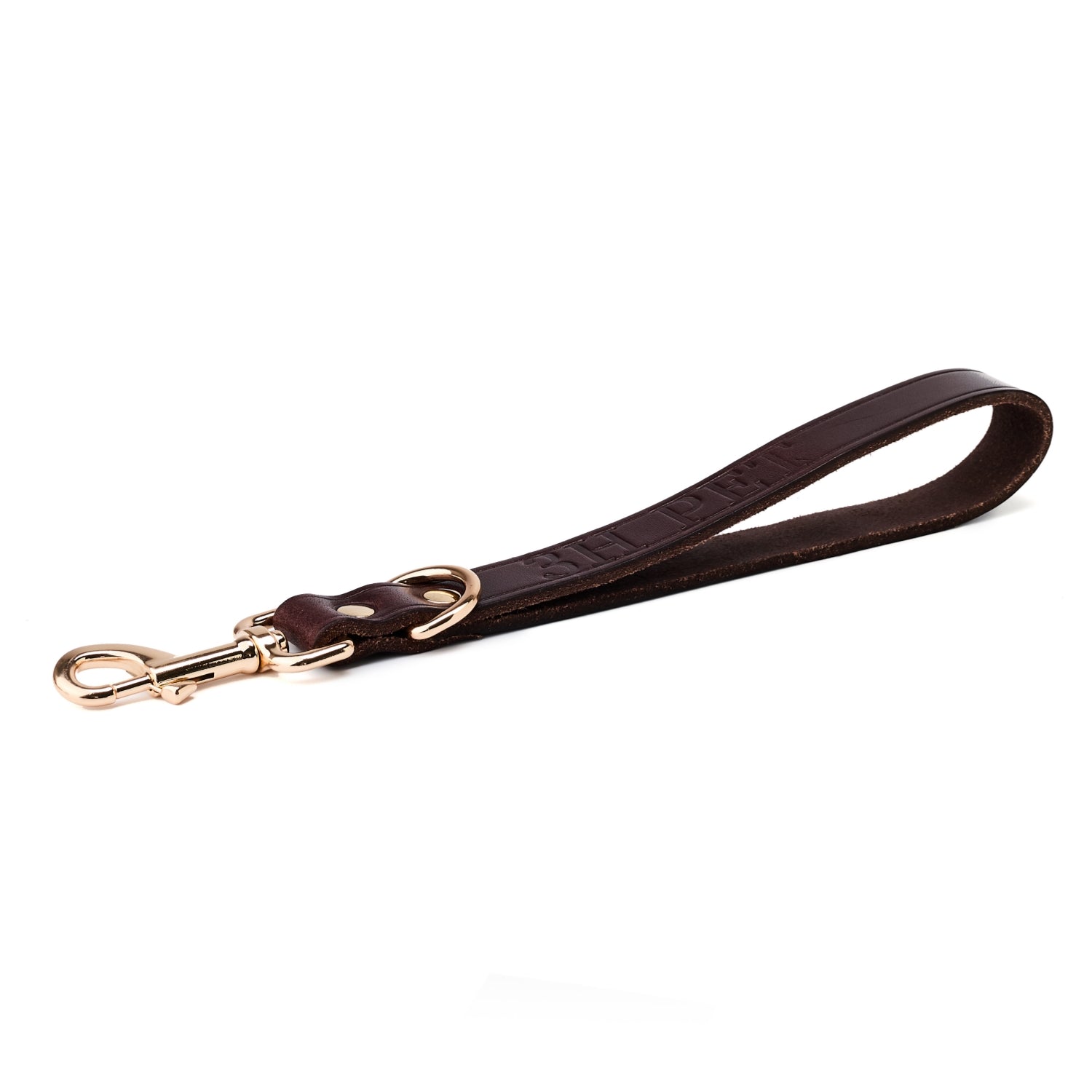 Traffic Lead Short Training Leash Brown