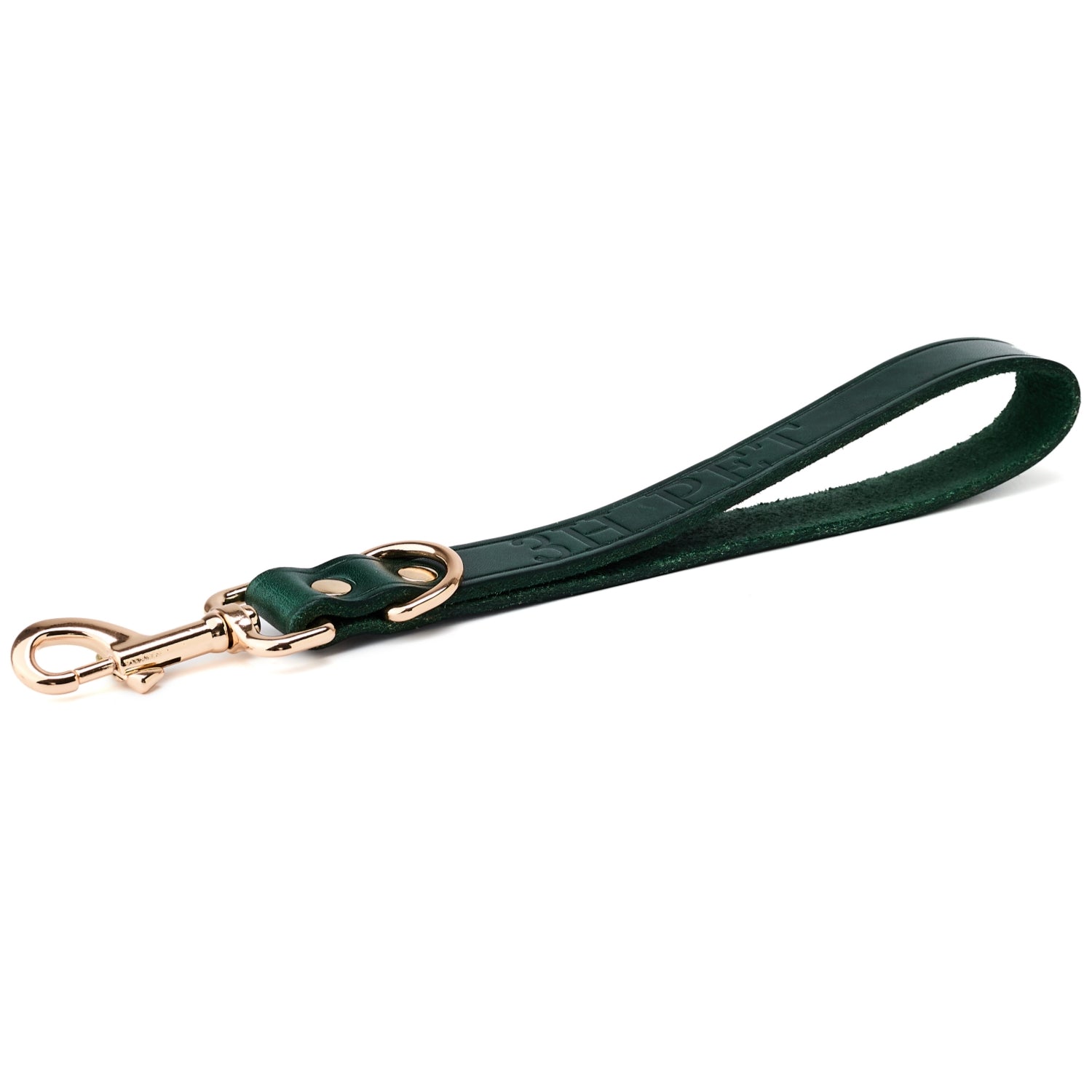 Traffic Lead Short Training Leash Green
